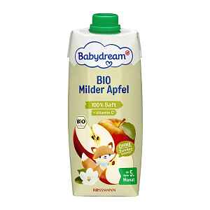 Babydream BIO 100% jablečná šťáva s vitaminem C  500 ml