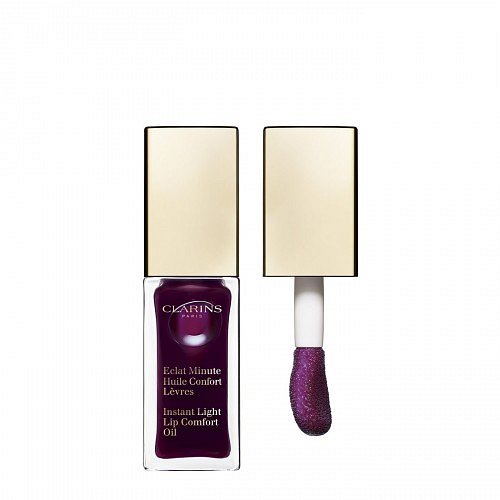 Clarins Instant Light Lip Comfort Oil 08 blackBerr