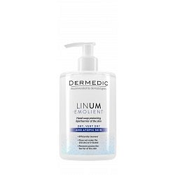 Dermedic Linum Emolient ochranné mýdlo na ruce 300 ml