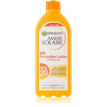 Garnier Ambre Solaire ochranné opalovací mléko SPF 20  400 ml