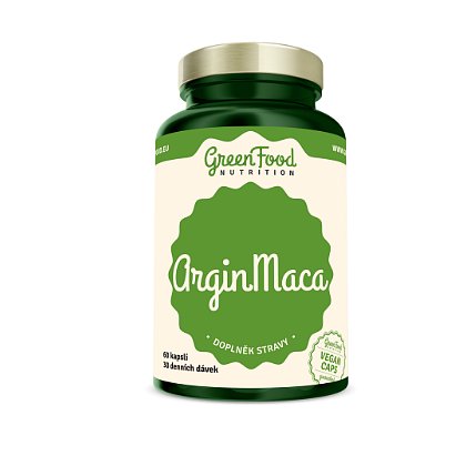 GreenFood Nutrition ArginMaca 60cps