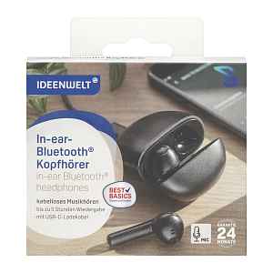 IDEENWELT Sluchátka Bluetooth® černé