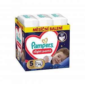 Pampers Night Pants vel. 5 11–17 kg dětské plenkové kalhotky 92 ks