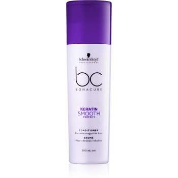 Schwarzkopf Professional BC Bonacure Smooth Perfect kondicionér pro nepoddajné vlasy  200 ml