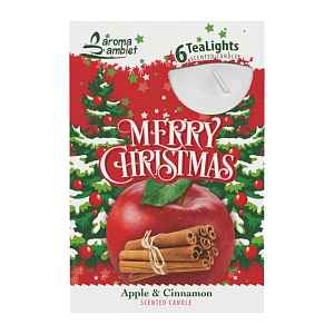 Sweet Home Čajové svíčky aromatizované Merry Christmas 6 ks