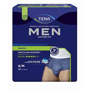 Tena Men Pants Plus Medium inkontinenční kalhotky modré 9 ks