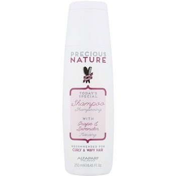 Alfaparf Milano Precious Nature Grape & Lavender šampon pro kudrnaté a vlnité vlasy  250 ml