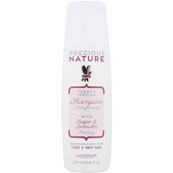 Alfaparf Milano Precious Nature Grape & Lavender šampon pro kudrnaté a vlnité vlasy  250 ml