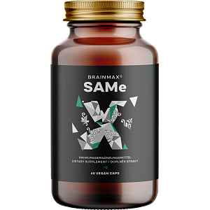 BrainMax SAMe, 400 mg, 60 rostlinných kapslí
