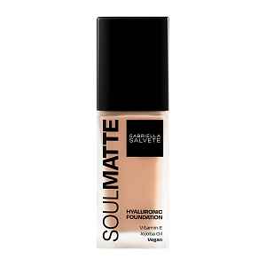 Gabriella Salvete Soulmatte Foundation Hyaluronic 04N Sand Neutral make-up 30 ml
