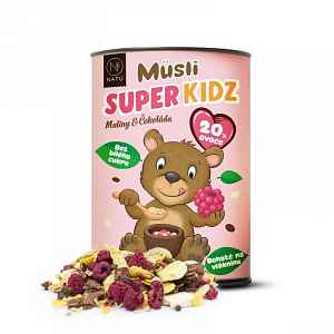 NATU Super Kidz Müsli Maliny a čokoláda 300 g