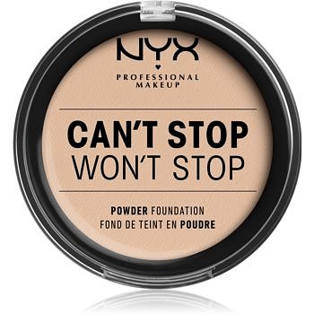 NYX Professional Makeup Can't Stop Won't Stop pudrový make-up odstín 2 - Alabaster 10,7 g