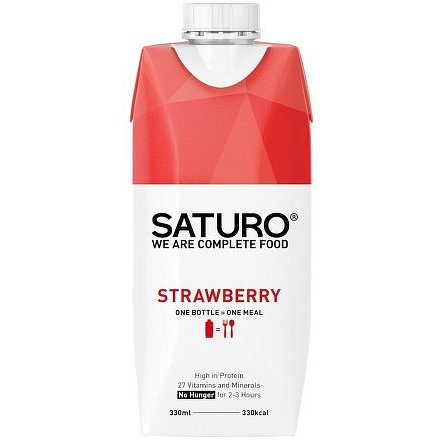 SATURO Strawberry 330ml
