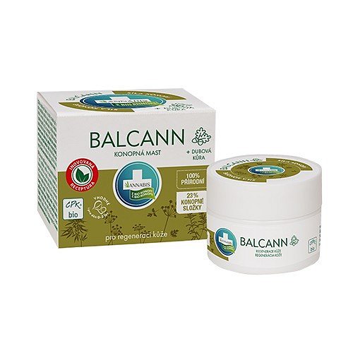 Annabis Balcann konopná mast BIO 50ml