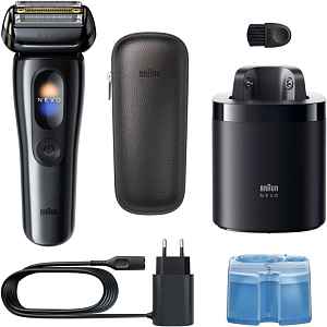 Braun NEVO 15010C elektrický holicí strojek s čisticí a nabíjecí stanicí 1 ks