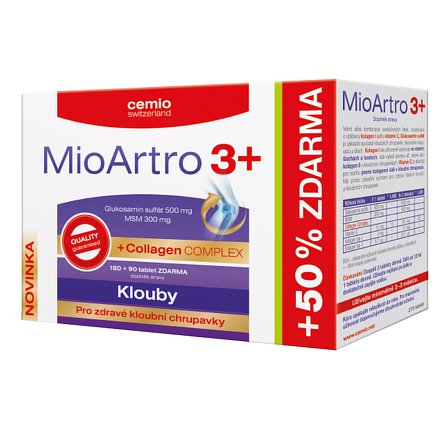 Cemio MioArtro 3+ tbl.180+90 CZ/SK