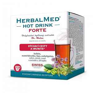 Herbalmed Hotdrink Forte Dr.weiss S Kofein.12sáčků