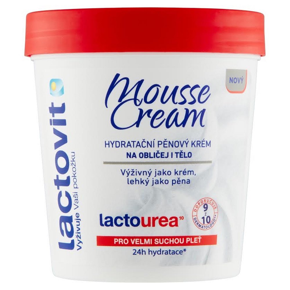 LACTOVIT Lactourea Mousse cream 250 ml