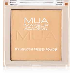 MUA Makeup Academy Translucent Pressed Powder kompaktní transparentní pudr 5.7 g
