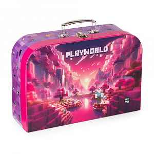 Oxybag Kufřík lamino 34 cm - Playworld Girl