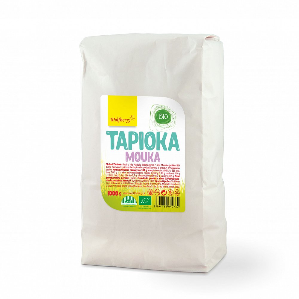 WOLFBERRY Tapioková mouka 1000 g BIO