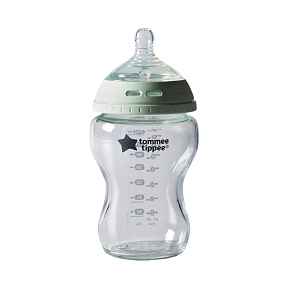 Kojenecká láhev C2N 250ml skleněná, 0m+