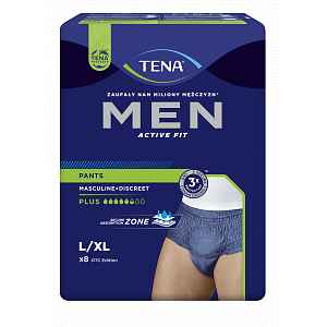 Tena Men Pants Plus Large inkontinenční kalhotky modré 8 ks