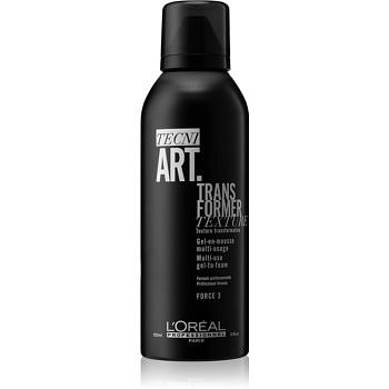 L’Oréal Professionnel Tecni.Art Transformer gel víceúčelová gelová pěna pro kontrolu, objem a pohyb 150 ml