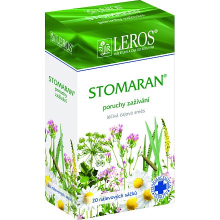 LEROS Stomaran perorální léčivý čaj 20 x 1.5 g sáčky