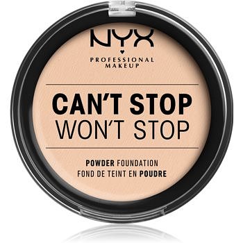 NYX Professional Makeup Can't Stop Won't Stop pudrový make-up odstín 4 - Light Ivory 10,7 g