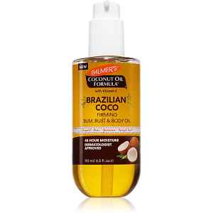 Palmer’s Coconut Oil Formula Brazilian Coco zpevňující tělový olej na tělo a poprsí 192 ml