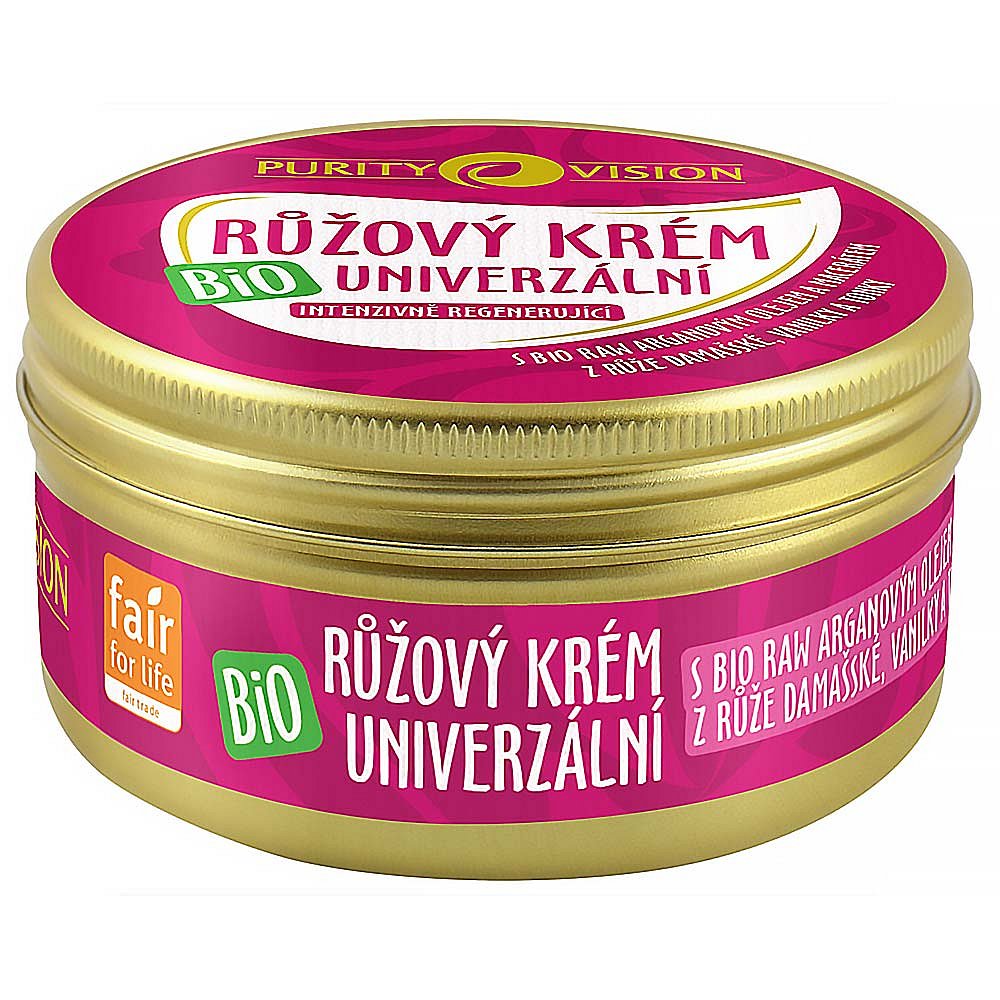 PURITY VISION Růžový krém univerzální BIO 70 ml