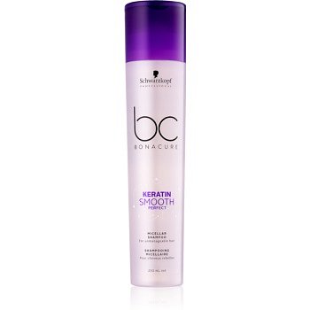 Schwarzkopf Professional BC Bonacure Smooth Perfect micelární šampon pro nepoddajné vlasy  250 ml