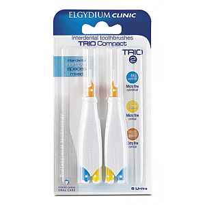 Elgydium Clinic Trio Compact mezizubní kartáčky 3.5-1.9mm 6ks