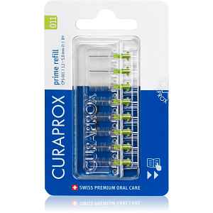 Curaprox Prime Refill náhradní mezizubní kartáčky v blistru CPS 011 1,1- 5,0 mm 8 ks