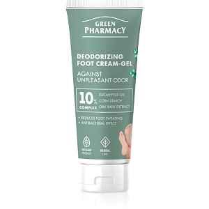 Green Pharmacy Foot Care Deodorizing Foot Cream-Gel Against Unpleasant Odor gelový krém na nohy 75 ml