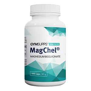 Gymsupps MagChel Magnesium Bisglycinate, Velikost balení: 100 Kapslí