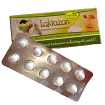 LAKTAZAN (enzym laktáza) s příchutí máty tbl.30