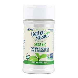NOW Better Stevia Extract Powder (Stévia prášek), Organic, 28 g