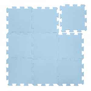 Zopa Pěnová podložka Puzzle 30x30 cm 9ks, Floral Blue 7