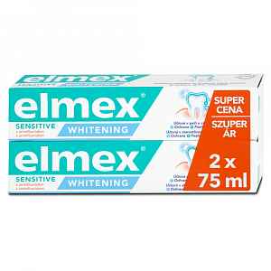 ELMEX Sensitive Whitening zubní pasta 2x 75 ml