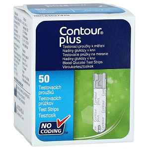 Proužky diagnostické Contour PLUS 50ks