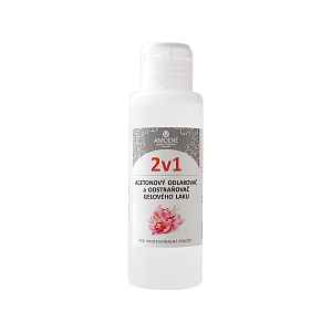 Acetonový odlakovač a odstraňovač gelového laku 2 v 1, Amoené 100 ml (011401M090)