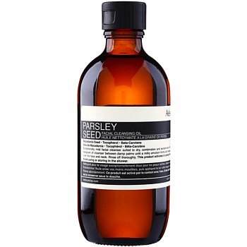 Aēsop Skin Parsley Seed jemný čisticí olej pro suchou až citlivou pleť  200 ml