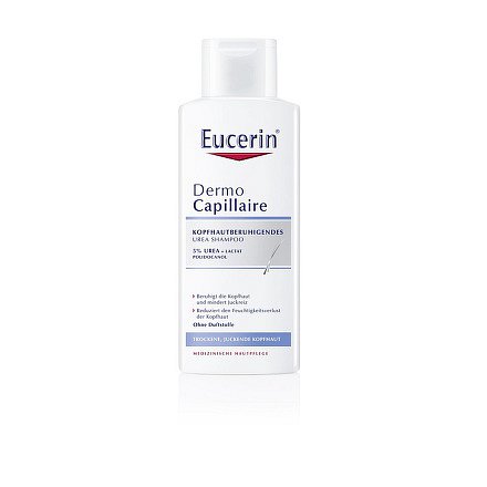 EUCERIN DermoCapill. UREA 5% šampon na vlasy 250ml