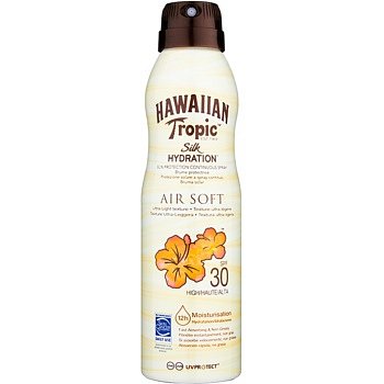 Hawaiian Tropic Silk Hydration Air Soft sprej na opalování SPF 30  177 ml