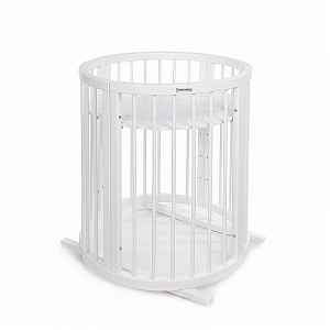 MIMIKO Postýlka kulatá 9v1 Round White