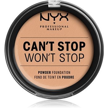 NYX Professional Makeup Can't Stop Won't Stop pudrový make-up odstín 7 Natural 10,7 g