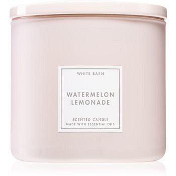 Bath & Body Works White Barn Watermelon Lemonade vonná svíčka 411 g