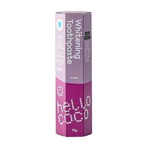 Hello Coco Grape Enzi White bělicí zubní pasta 75 g
